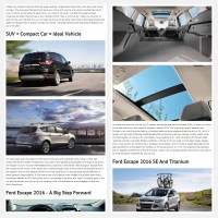 Постинг статьи &quot;Ford Escape 2016&quot;