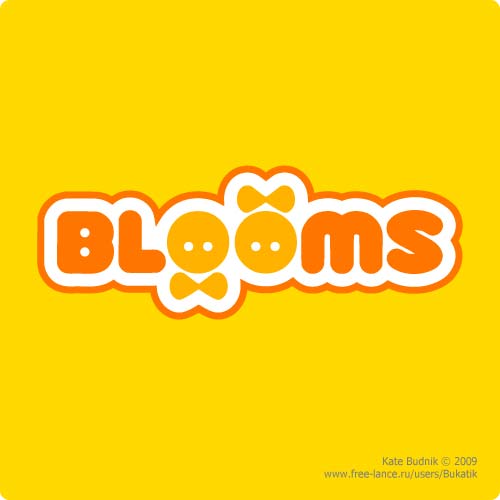 Логотип для "BLOOMS"