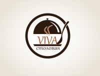 Логотип для столовой ViVa - фото 177