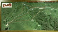 Макет ВСМ Красноярск-Новосибирск для КЭФ 2014
