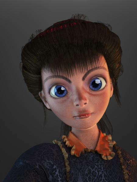 3d моделирование low poly (1 модель)