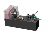 3d модель станка (Компас-3d)