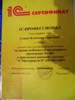 1C:Профессионал, Международный учет