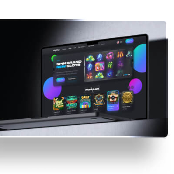Casino | Slots | Gambling | UX/UI | Landing page
